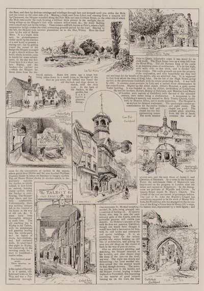 A Portsmouth con Nicholas Nickleby y Smike de Charles J. Staniland